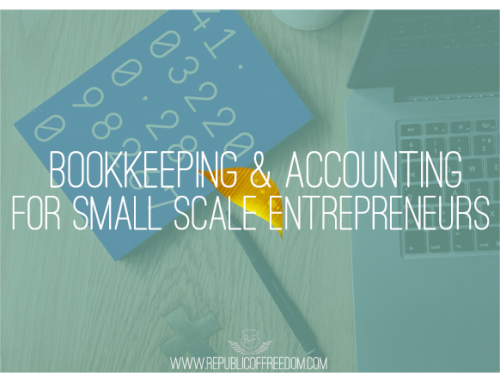 Money Smarts: Bookkeeping and accounting – What are the simplest ways for a small scale entrepreneur to keep good records?”